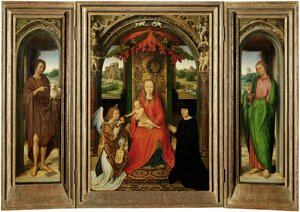 Kleines Triptychon des Heiligen Johannes des Täufers